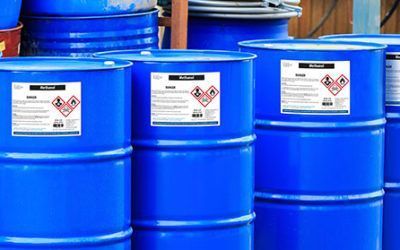 Etiqueta para productos químicos