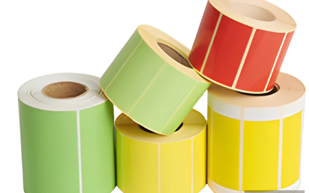 Etiquetas fondeadas: calidad y personalización en un solo color
