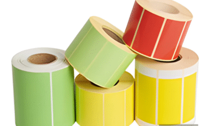 Etiquetas fondeadas: calidad y personalización en un solo color