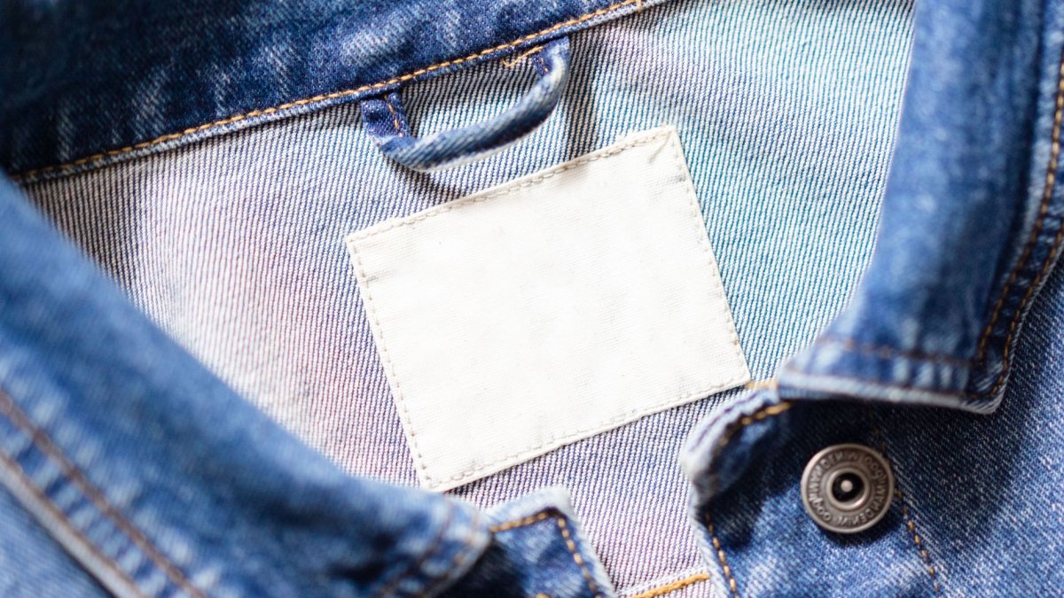clothing label fabric