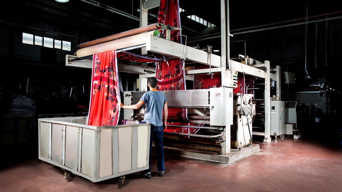 textile printing factory
